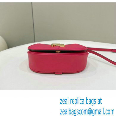 Fendi C Com Small bag in leather Fuchsia 2023